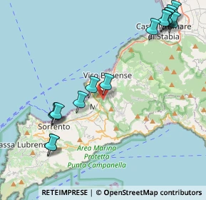 Mappa Via Petrignano, 80062 Meta NA, Italia (5.61688)