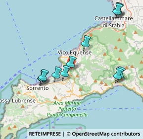 Mappa Via Petrignano, 80062 Meta NA, Italia (4.51167)