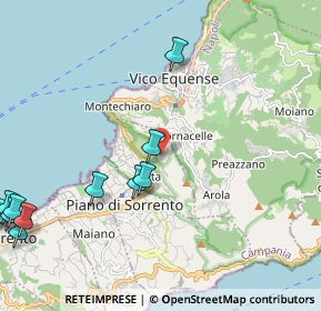 Mappa Via Petrignano, 80062 Meta NA, Italia (3.30167)