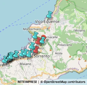 Mappa Via Petrignano, 80062 Meta NA, Italia (2.761)