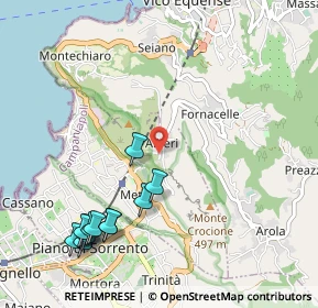 Mappa Via Petrignano, 80062 Meta NA, Italia (1.35333)