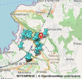 Mappa Via Petrignano, 80062 Meta NA, Italia (0.8535)