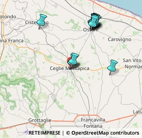 Mappa Via Francavilla, 72013 Ceglie Messapica BR, Italia (8.39067)