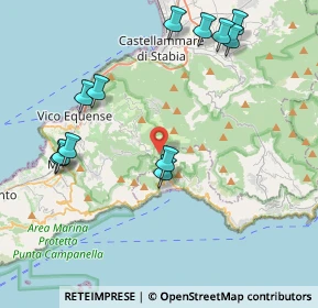 Mappa Via Tessa, 80069 Vico Equense NA, Italia (4.95583)