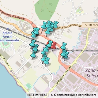 Mappa Via dei Carrari, 84127 Salerno SA, Italia (0.36429)