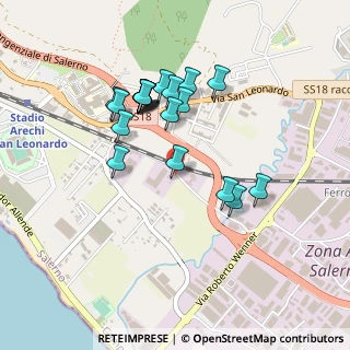 Mappa Via dei Carrari, 84127 Salerno SA, Italia (0.441)