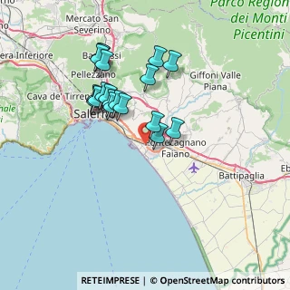 Mappa Via dei Carrari, 84127 Salerno SA, Italia (7.00684)
