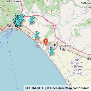 Mappa Via dei Carrari, 84127 Salerno SA, Italia (6.11636)