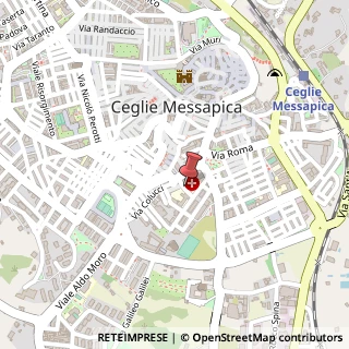 Mappa Via Istria, 72013 Ceglie Messapica, Brindisi (Puglia)