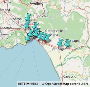 Mappa Via Scavata Case Rosse, 84131 Salerno SA, Italia (10.02706)