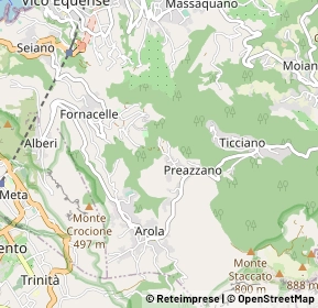 Mappa Via cocurullo, 80069 Vico Equense NA, Italia (0.69524)