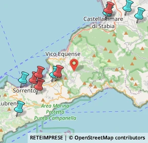 Mappa Via Cocurullo, 80069 Vico Equense NA, Italia (6.29333)