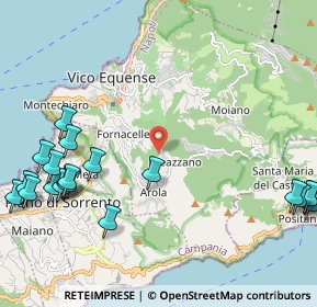 Mappa Via Cocurullo, 80069 Vico Equense NA, Italia (3.206)