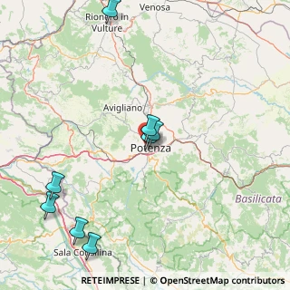 Mappa Via Vienna, 85100 Potenza PZ, Italia (31.8525)