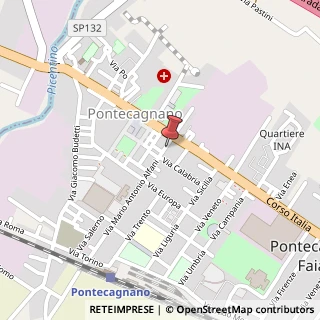 Mappa Via Maria Antonio Alfani, 17, 84098 Pontecagnano Faiano, Salerno (Campania)