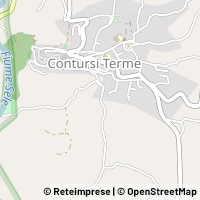 Hartă Contursi Terme