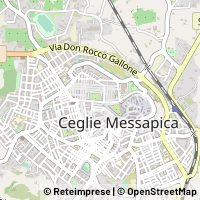 Mapa Ceglie Messapica