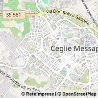 Map Ceglie Messapica