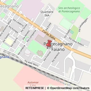 Mappa Via lucania 15, 84098 Pontecagnano Faiano, Salerno (Campania)