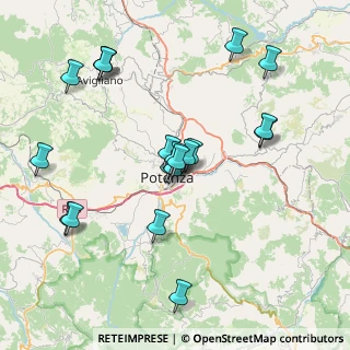 Mappa Borgo S. Rocco, 85100 Potenza PZ, Italia (8.462)