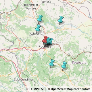 Mappa Borgo S. Rocco, 85100 Potenza PZ, Italia (8.5275)