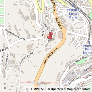 Mappa Via Maratea, 55, 85100 Potenza, Potenza (Basilicata)