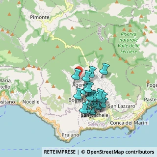 Mappa Via Sariani, 80051 Agerola NA, Italia (1.684)
