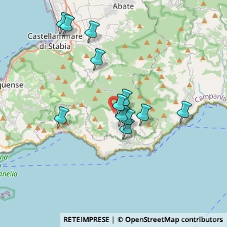 Mappa Via Sariani, 80051 Agerola NA, Italia (3.6575)