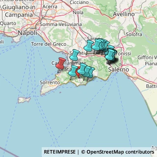 Mappa Via Sariani, 80051 Agerola NA, Italia (11.8895)