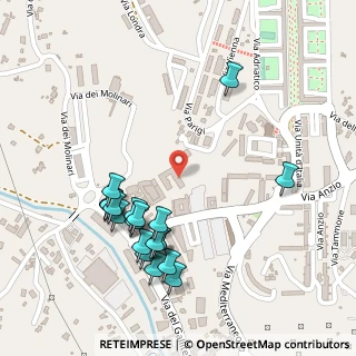 Mappa Via Vincenzo Verrastro, 85100 Potenza PZ, Italia (0.2905)
