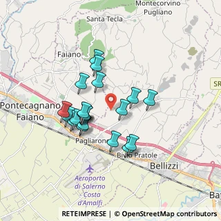 Mappa Via Ponti Rotti, 84090 Montecorvino Pugliano SA, Italia (1.572)