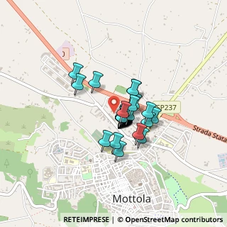 Mappa Via Salvatore Allende, 74017 Mottola TA, Italia (0.275)