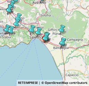 Mappa Via Tommaso Prudenza, 84131 Salerno SA, Italia (20.60778)