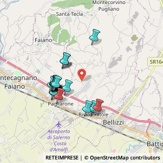 Mappa Via Pietro Mascagni, 84090 Montecorvino Pugliano SA, Italia (1.763)