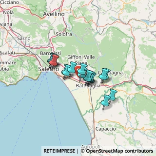 Mappa Via Pietro Mascagni, 84090 Montecorvino Pugliano SA, Italia (9.43765)