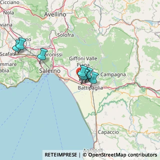 Mappa Via Pietro Mascagni, 84090 Montecorvino Pugliano SA, Italia (25.36083)