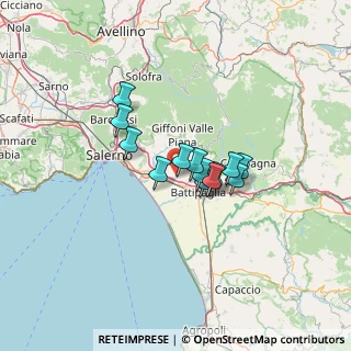 Mappa Via Pietro Mascagni, 84090 Montecorvino Pugliano SA, Italia (9.17308)