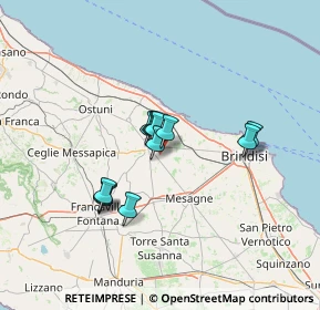 Mappa Contrada Campi, 72019 San Vito dei Normanni BR, Italia (10.1025)