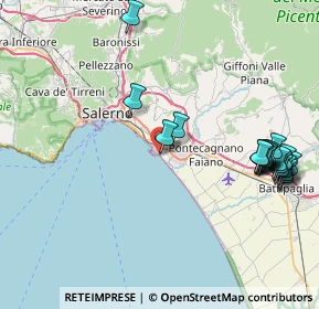 Mappa Via Salvatore Allende, 84131 Salerno SA, Italia (10.413)