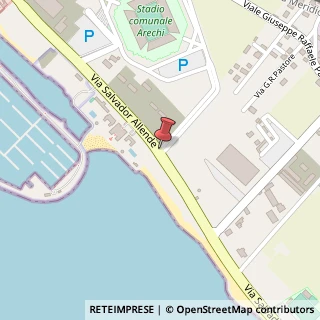 Mappa Via Salvador Allende, , 84131 Salerno, Salerno (Campania)