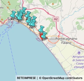 Mappa Via Salvatore Allende, 84131 Salerno SA, Italia (4.59643)