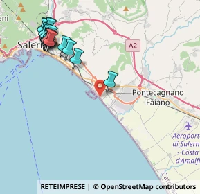 Mappa Via Salvatore Allende, 84131 Salerno SA, Italia (5.57294)