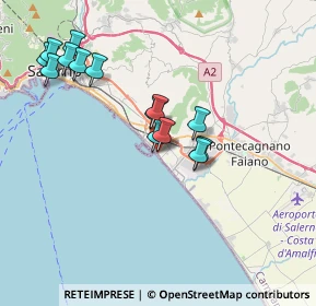 Mappa Via Salvatore Allende, 84131 Salerno SA, Italia (3.90286)