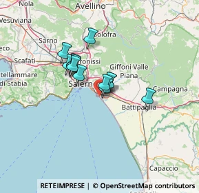 Mappa Via Salvatore Allende, 84131 Salerno SA, Italia (9.425)