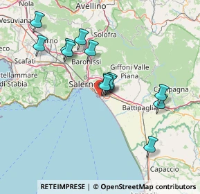 Mappa Via Salvatore Allende, 84131 Salerno SA, Italia (14.60231)