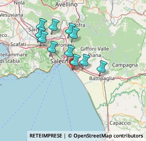 Mappa Via Salvatore Allende, 84131 Salerno SA, Italia (12.94364)