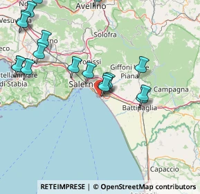 Mappa Via Salvatore Allende, 84131 Salerno SA, Italia (20.31722)