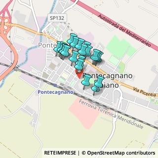 Mappa Piazza Risorgimento, 84098 Pontecagnano Faiano SA, Italia (0.3145)