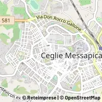 Map Ceglie Messapica