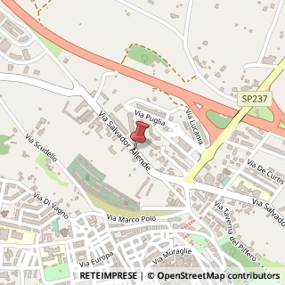 Mappa Via Salvatore Allende, 127, 74017 Mottola, Taranto (Puglia)